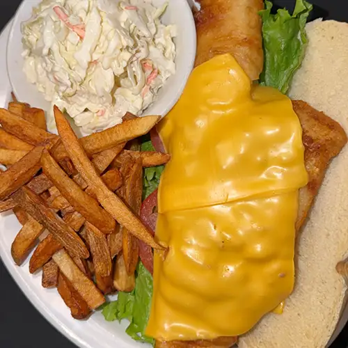 Fried Atlantic Cod