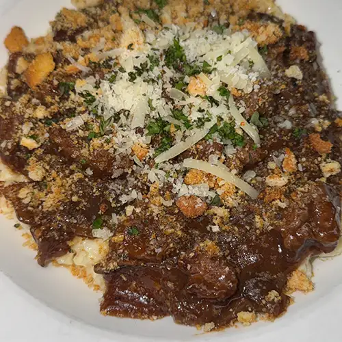 French Onion Filet Risotto
